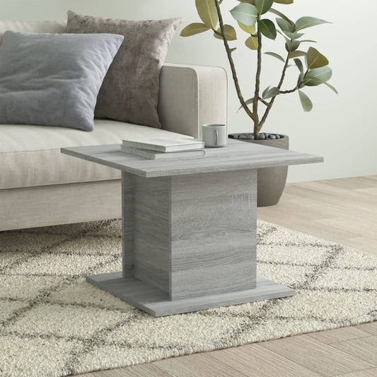Couchtisch Grau Sonoma 55,5x55,5x40 cm Holzwerkstoff - Pazzar.ch