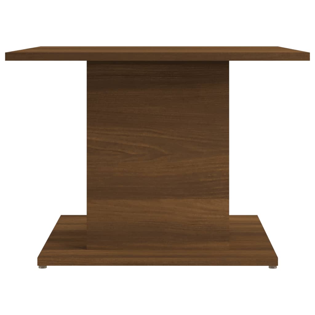 Couchtisch Braun Eichen-Optik 55,5x55,5x40 cm Holzwerkstoff - Pazzar.ch