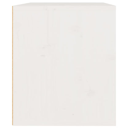 Wandschrank Weiß 45x30x35 cm Massivholz Kiefer - Pazzar.ch