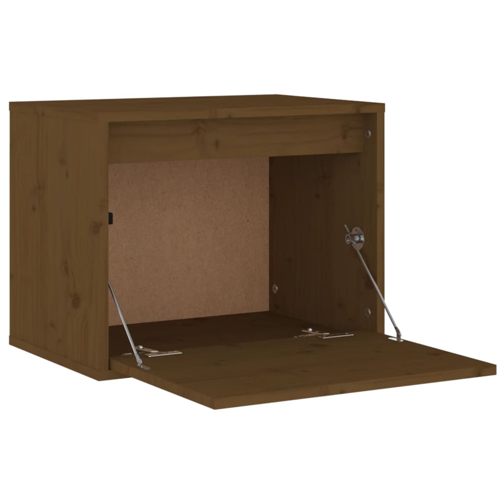 Wandschrank Honigbraun 45x30x35 cm Massivholz Kiefer - Pazzar.ch