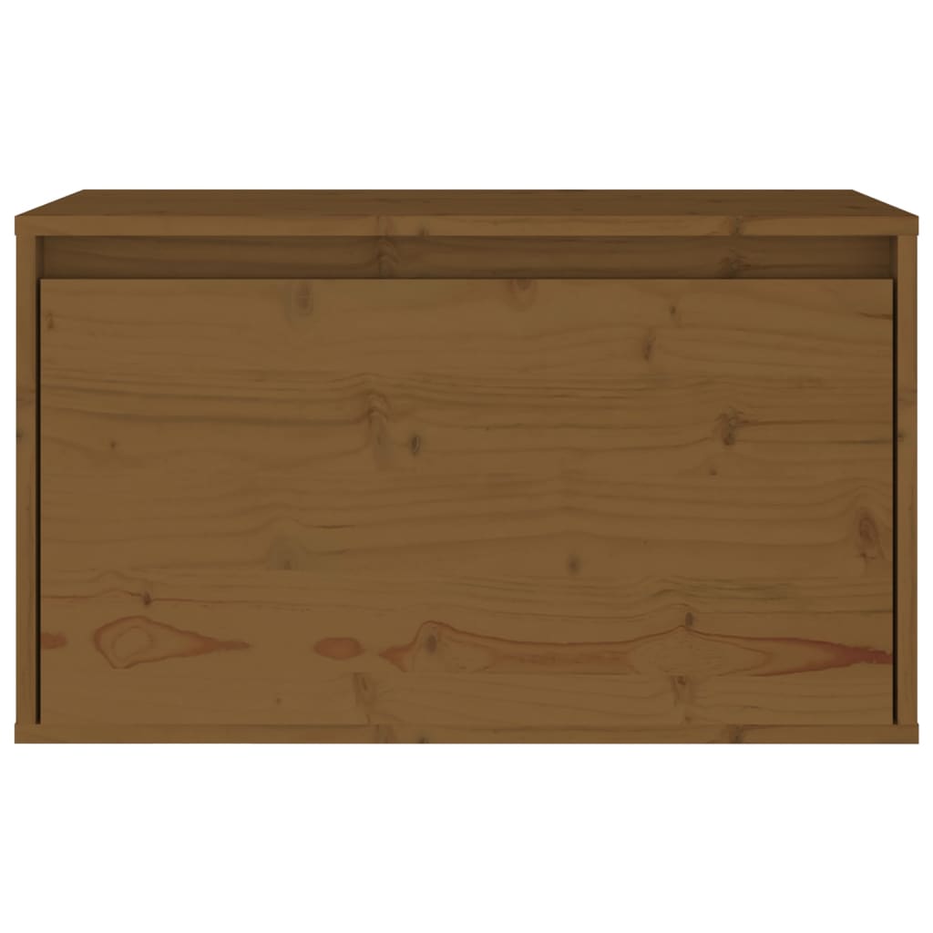 Wandschrank Honigbraun 60x30x35 cm Massivholz Kiefer