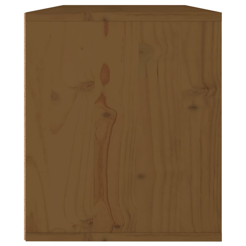 Wandschrank Honigbraun 60x30x35 cm Massivholz Kiefer - Pazzar.ch