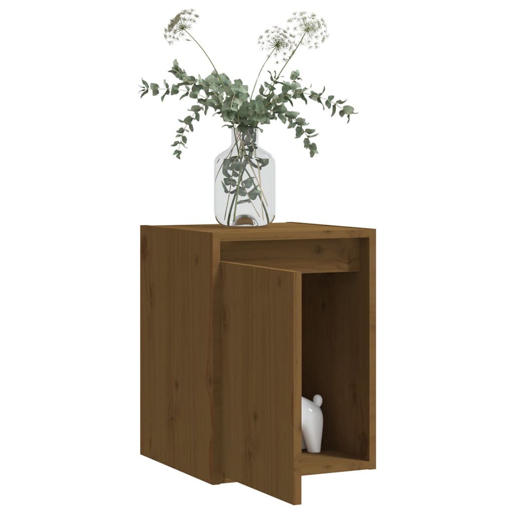 Wandschrank Honigbraun 30x30x40 cm Massivholz Kiefer - Pazzar.ch