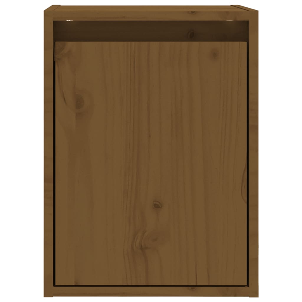Wandschrank Honigbraun 30x30x40 cm Massivholz Kiefer - Pazzar.ch