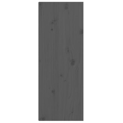 Wandschrank Grau 30x30x80 cm Massivholz Kiefer - Pazzar.ch