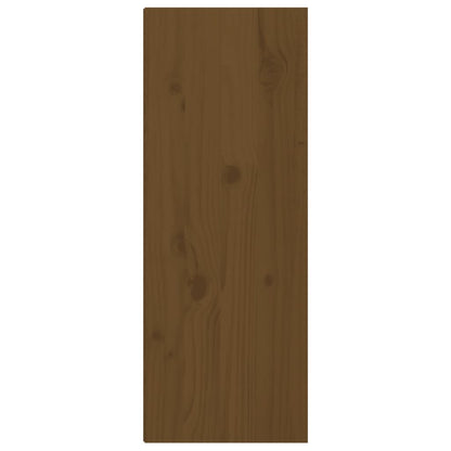 Wandschrank Honigbraun 30x30x80 cm Massivholz Kiefer - Pazzar.ch