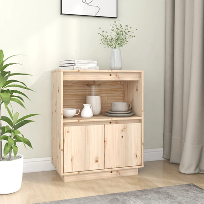 Sideboard 60x34x75 cm Massivholz Kiefer - Pazzar.ch