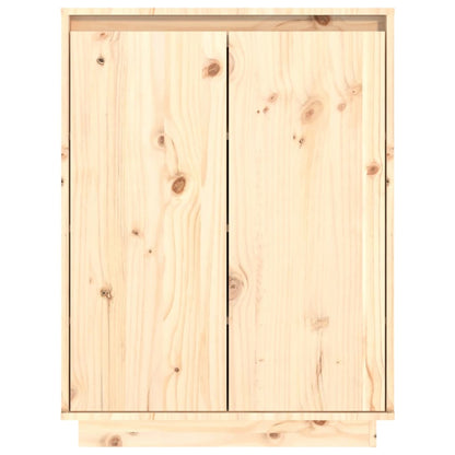 Schuhschrank 60x35x80 cm Massivholz Kiefer - Pazzar.ch