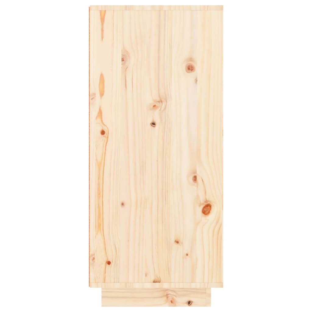 Schuhschrank 60x35x80 cm Massivholz Kiefer - Pazzar.ch