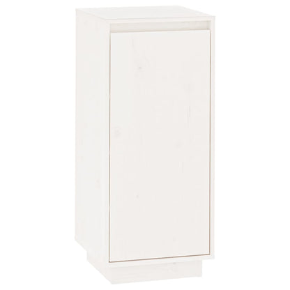 Schuhschrank Weiß 35x35x80 cm Massivholz Kiefer - Pazzar.ch