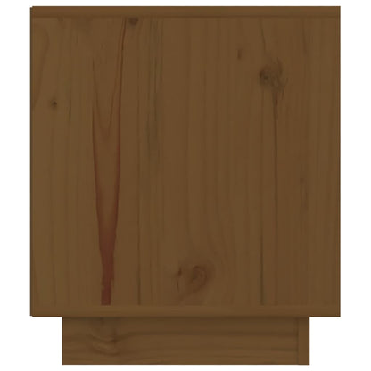 Nachttisch Honigbraun 40x34x40 cm Massivholz Kiefer - Pazzar.ch