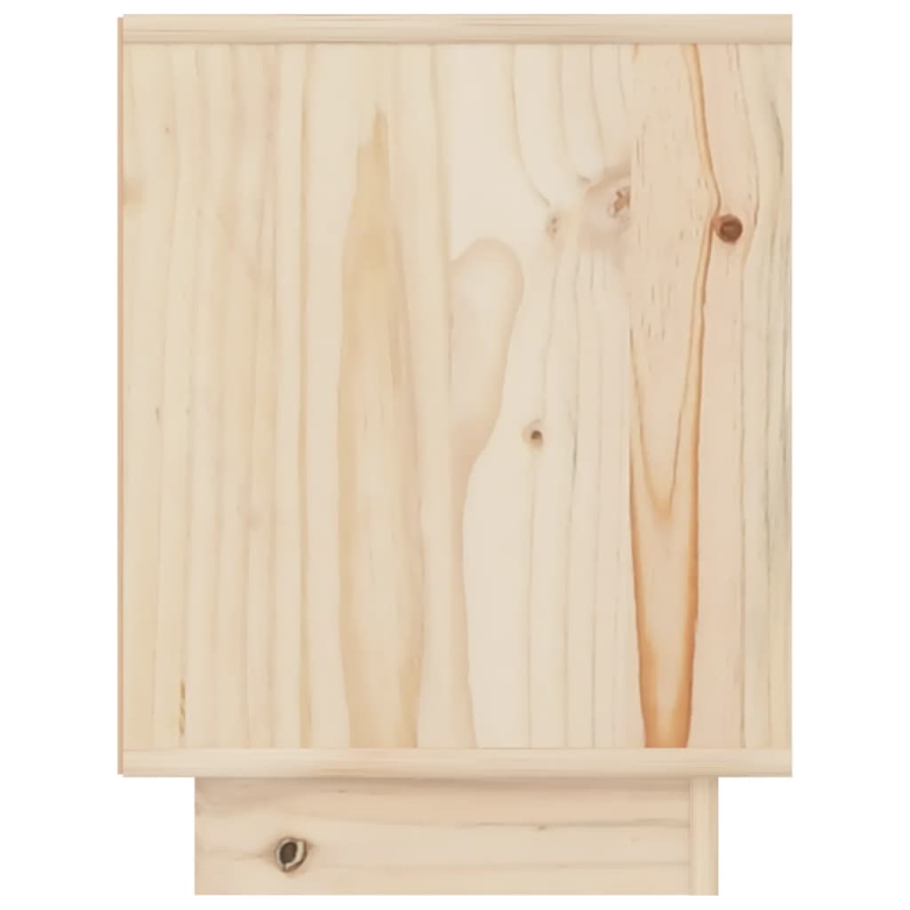 Nachttische 2 Stk. 40x30x40 cm Massivholz Kiefer - Pazzar.ch
