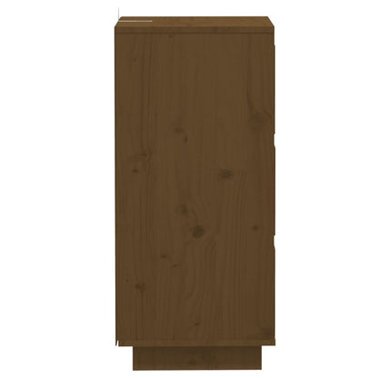 Sideboards 2 Stk. Honigbraun 32x34x75 cm Massivholz Kiefer - Pazzar.ch