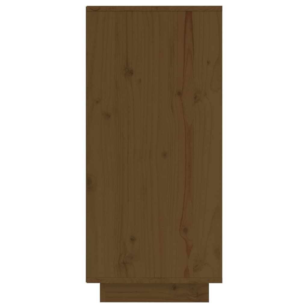 Sideboard Honigbraun 60x34x75 cm Massivholz Kiefer - Pazzar.ch