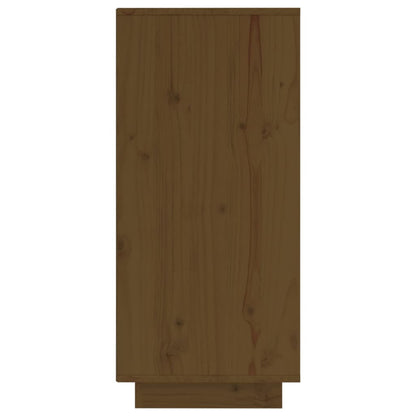 Sideboard Honigbraun 60x34x75 cm Massivholz Kiefer - Pazzar.ch