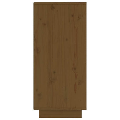Sideboard Honigbraun 31,5x34x75 cm Massivholz Kiefer - Pazzar.ch