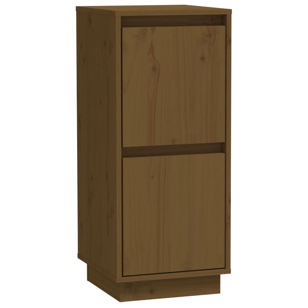 Sideboards 2 Stk. Honigbraun 31,5x34x75 cm Massivholz Kiefer - Pazzar.ch