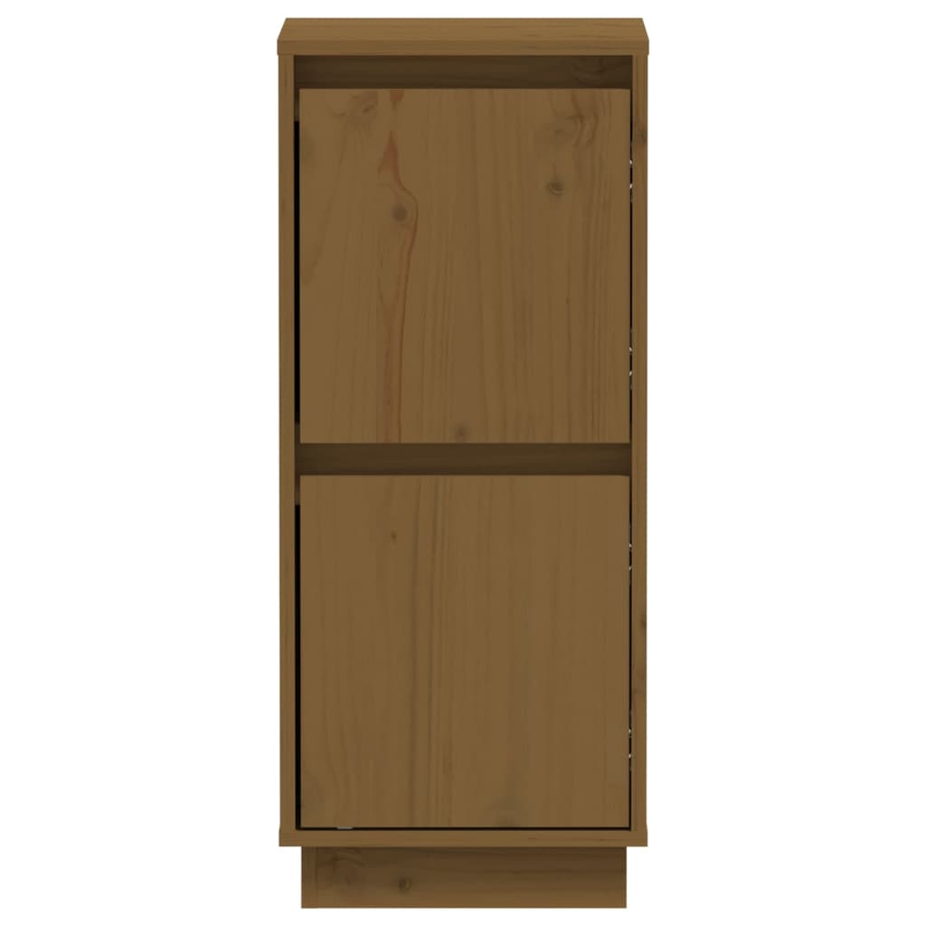 Sideboards 2 Stk. Honigbraun 31,5x34x75 cm Massivholz Kiefer - Pazzar.ch
