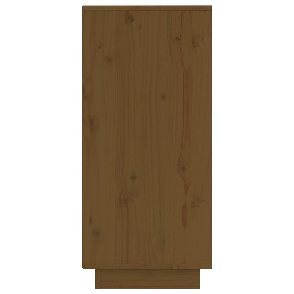 Sideboards 2 Stk. Honigbraun 31,5x34x75 cm Massivholz Kiefer - Pazzar.ch