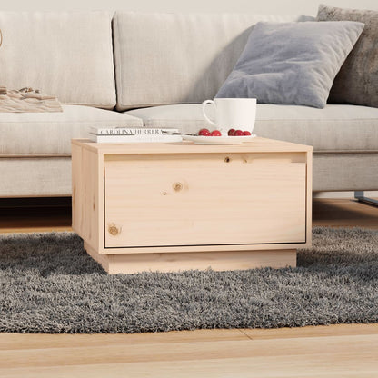 Couchtisch 55x56x32 cm Massivholz Kiefer - Pazzar.ch