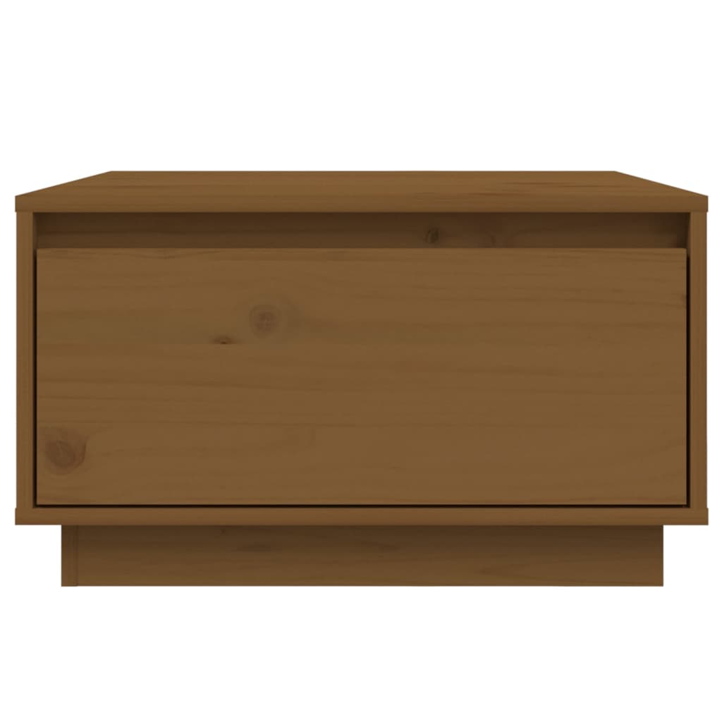 Couchtisch Honigbraun 55x56x32 cm Massivholz Kiefer - Pazzar.ch