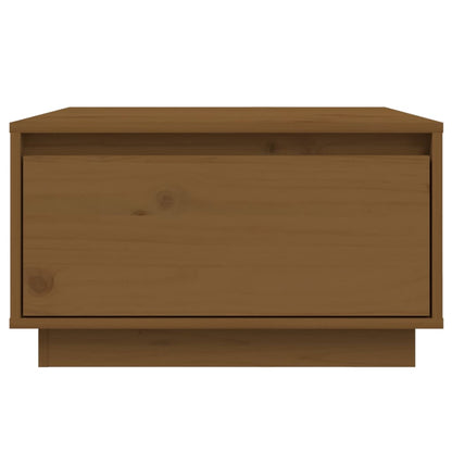 Couchtisch Honigbraun 55x56x32 cm Massivholz Kiefer - Pazzar.ch