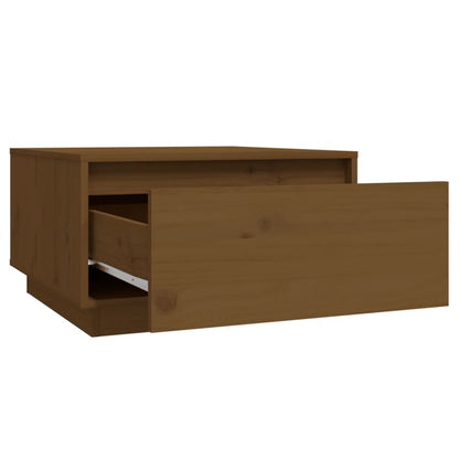 Couchtisch Honigbraun 55x56x32 cm Massivholz Kiefer - Pazzar.ch