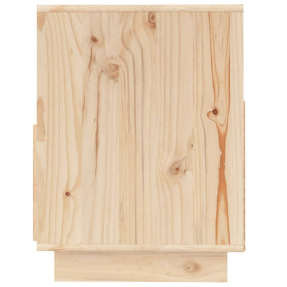 TV-Schrank 140x37x50 cm Massivholz Kiefer - Pazzar.ch