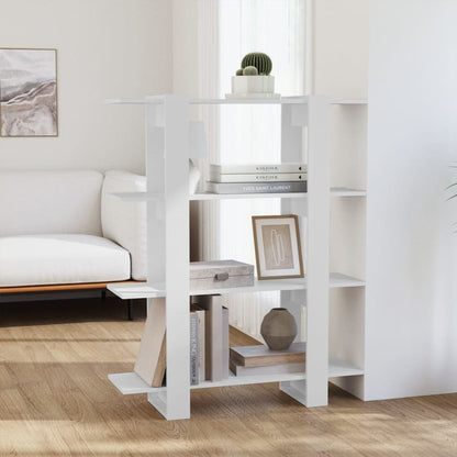 Bücherregal/Raumteiler Weiß 100x30x123,5 cm - Pazzar.ch