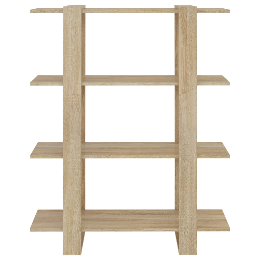 Bücherregal/Raumteiler Sonoma-Eiche 100x30x123,5 cm - Pazzar.ch