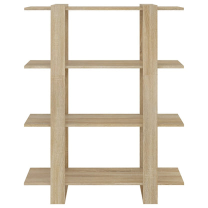 Bücherregal/Raumteiler Sonoma-Eiche 100x30x123,5 cm - Pazzar.ch