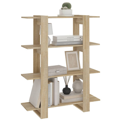 Bücherregal/Raumteiler Sonoma-Eiche 100x30x123,5 cm - Pazzar.ch