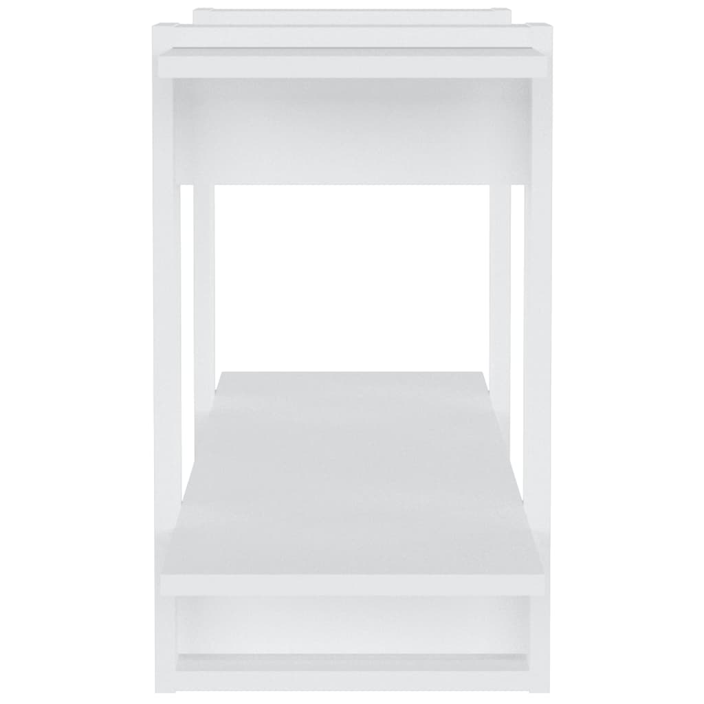 Bücherregal Weiß 100x30x51 cm Holzwerkstoff - Pazzar.ch