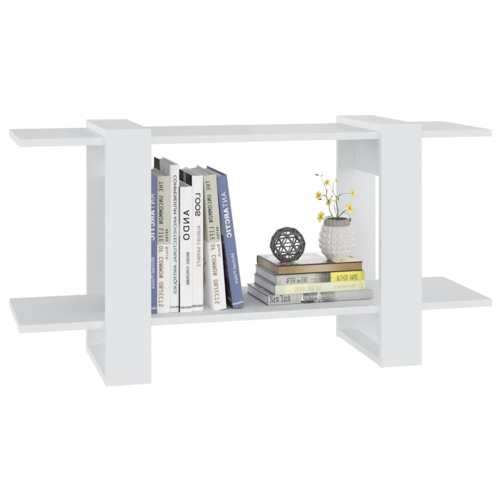 Bücherregal Weiß 100x30x51 cm Holzwerkstoff - Pazzar.ch