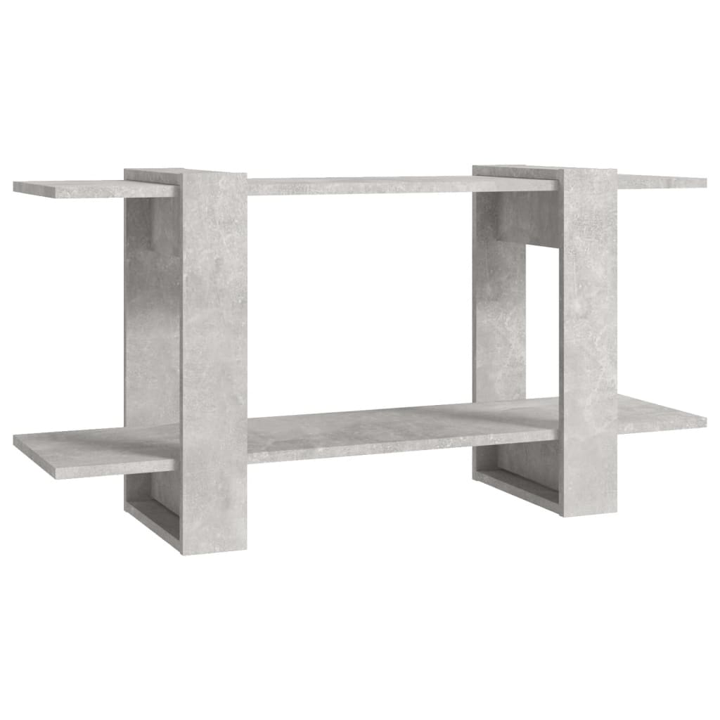 Bücherregal Betongrau 100x30x51 cm Holzwerkstoff - Pazzar.ch
