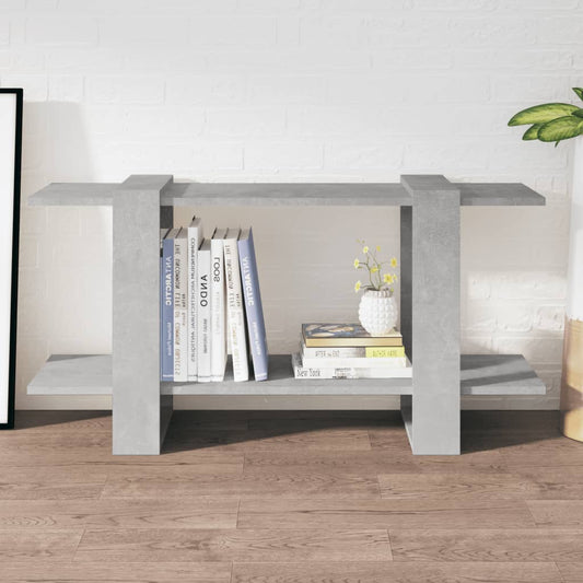 Bücherregal Betongrau 100x30x51 cm Holzwerkstoff - Pazzar.ch