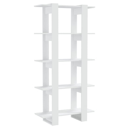 Bücherregal/Raumteiler Weiß 80x30x160 cm Holzwerkstoff - Pazzar.ch