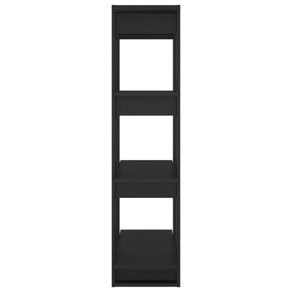 Bücherregal/Raumteiler Schwarz 80x30x123,5 cm - Pazzar.ch