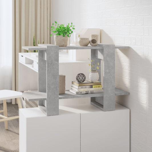 Bücherregal/Raumteiler Betongrau 80x30x51 cm - Pazzar.ch