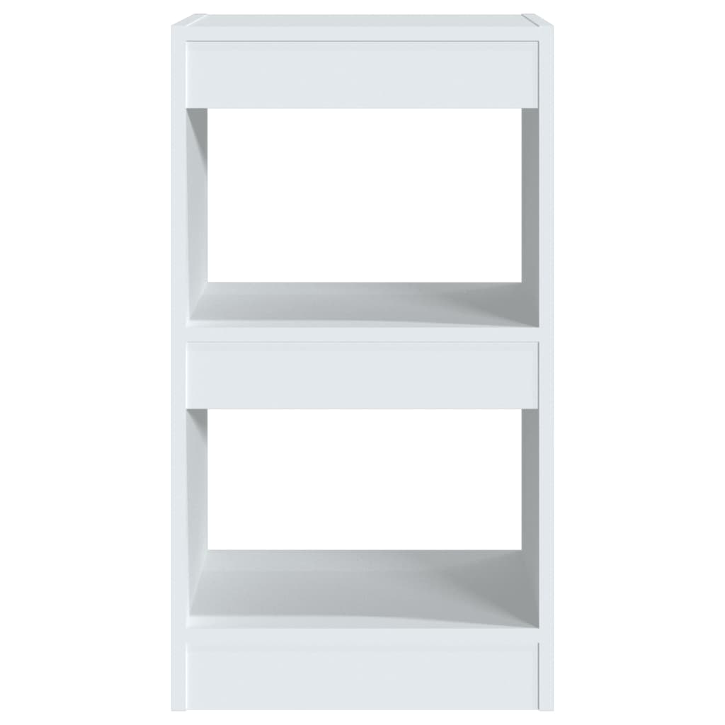 Bücherregal/Raumteiler Weiß 40×30×72cm - Pazzar.ch