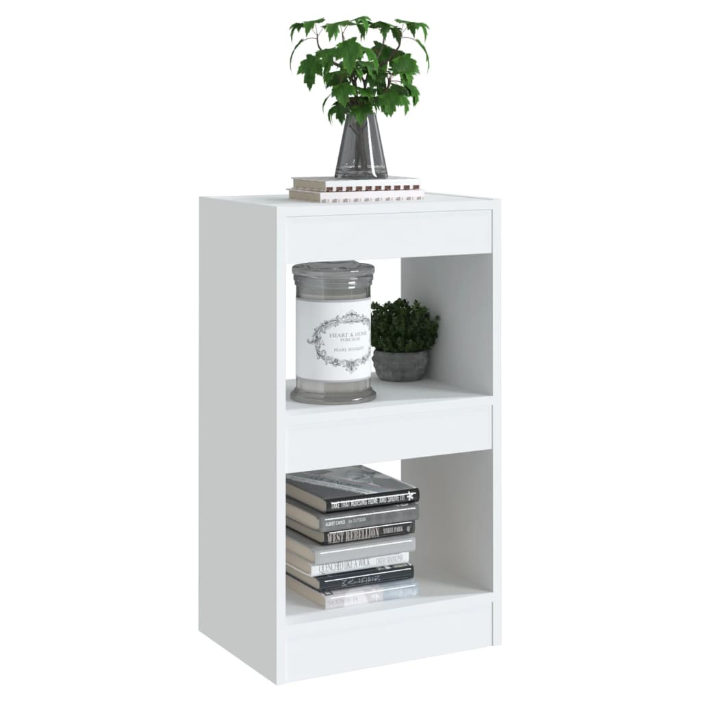 Bücherregal/Raumteiler Weiß 40×30×72cm - Pazzar.ch
