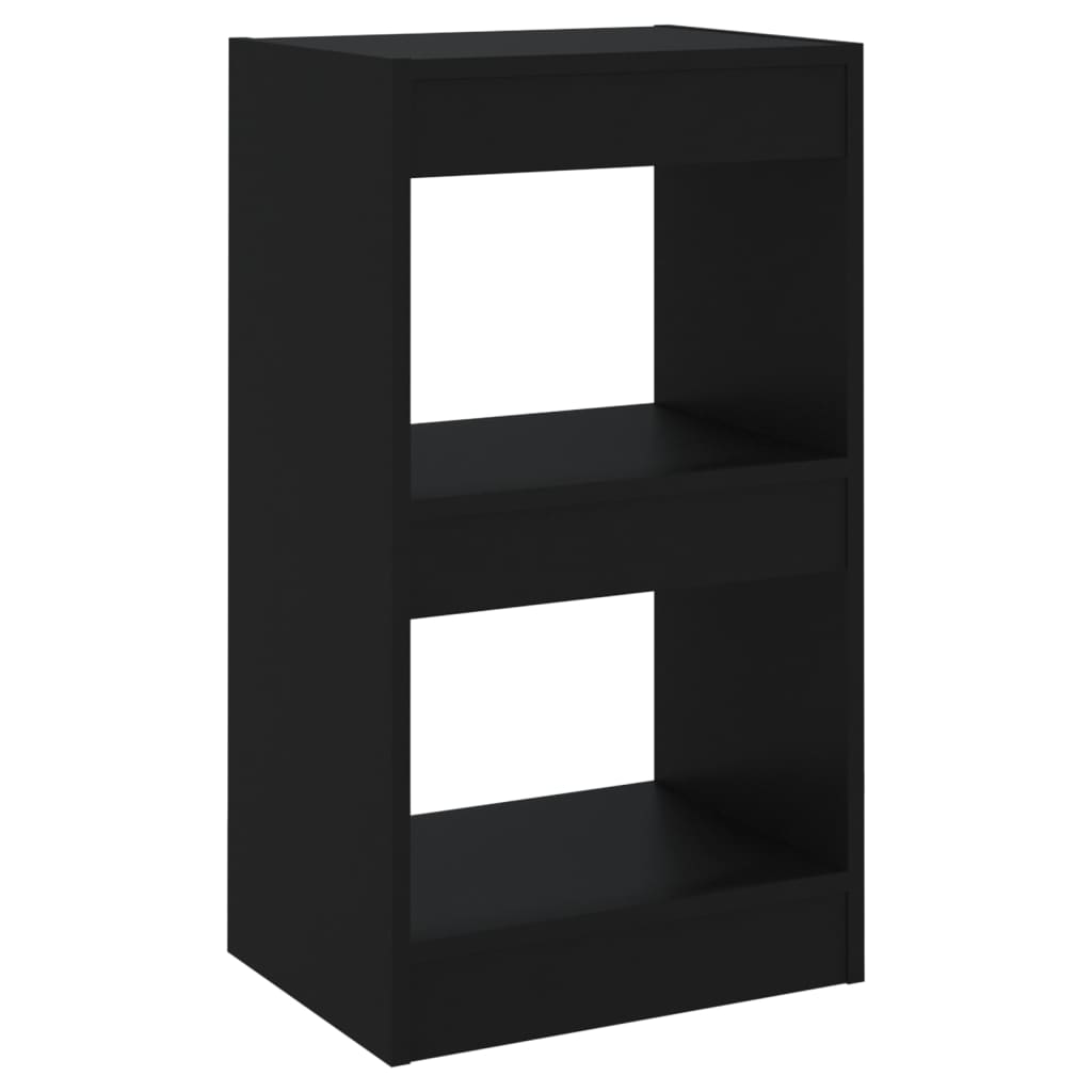 Bücherregal/Raumteiler Schwarz 40×30×72cm - Pazzar.ch