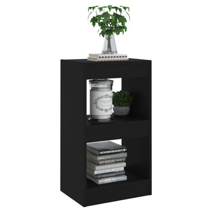 Bücherregal/Raumteiler Schwarz 40×30×72cm - Pazzar.ch