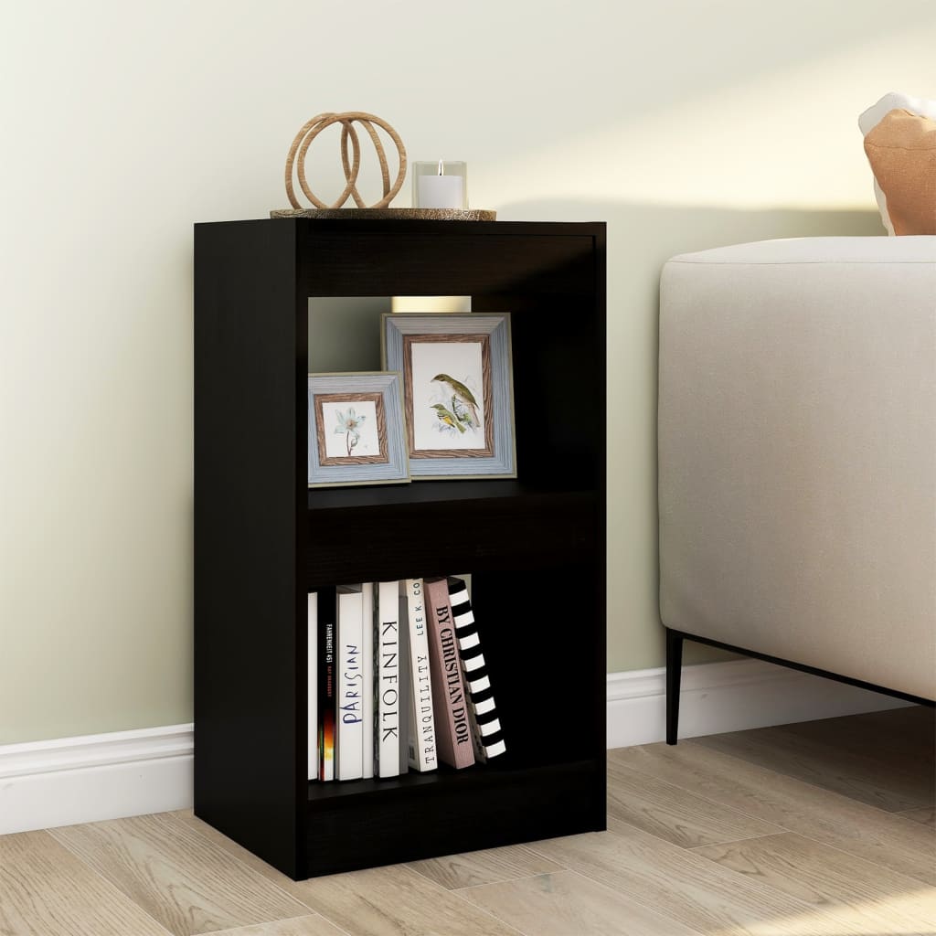 Bücherregal/Raumteiler Schwarz 40×30×72cm - Pazzar.ch