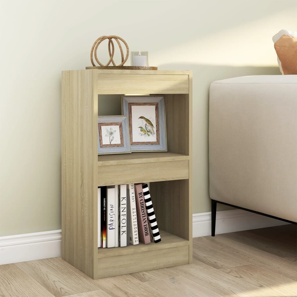 Bücherregal/Raumteiler Sonoma-Eiche 40×30×72 cm - Pazzar.ch