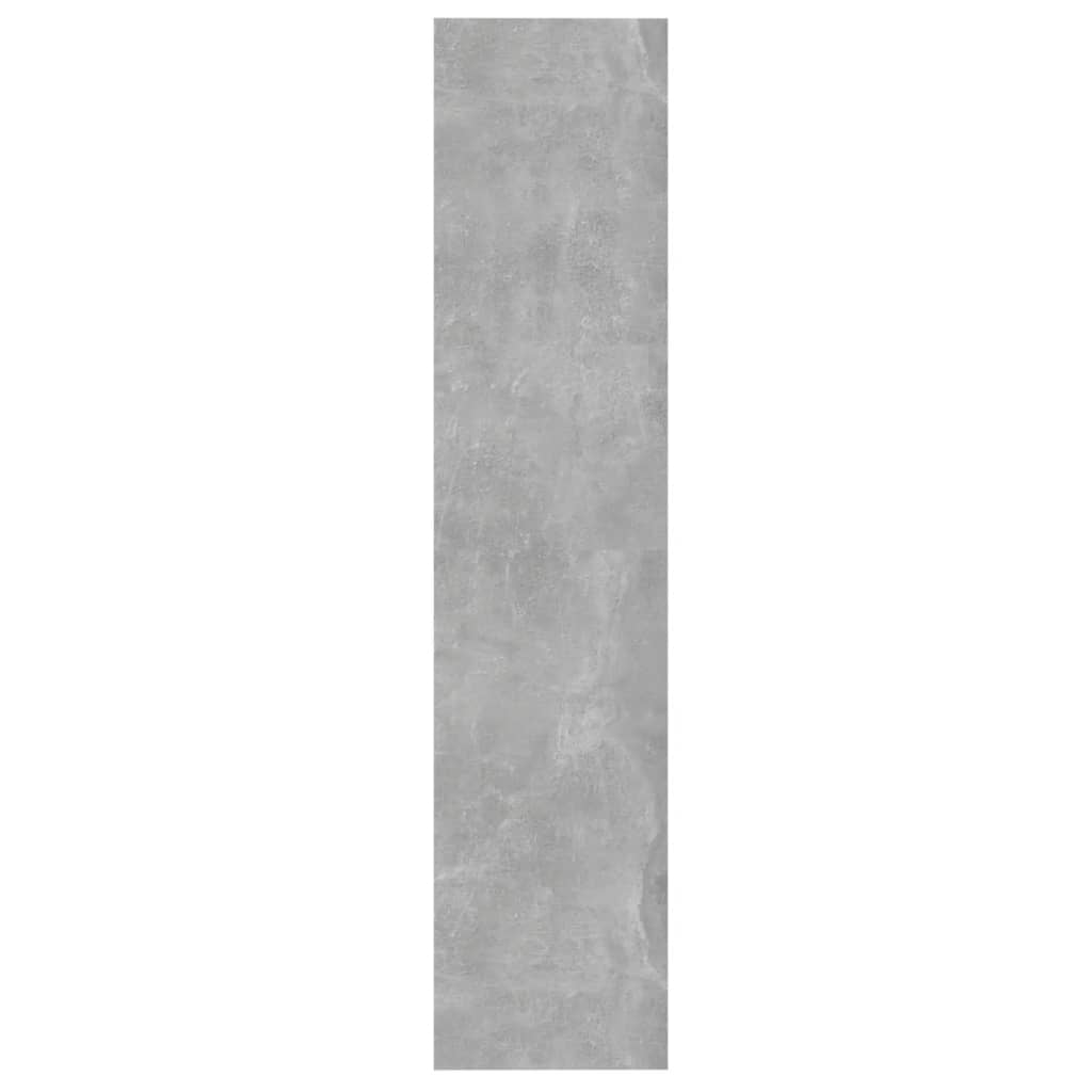 Bücherregal/Raumteiler Betongrau 60x30x135 cm Holzwerkstoff - Pazzar.ch