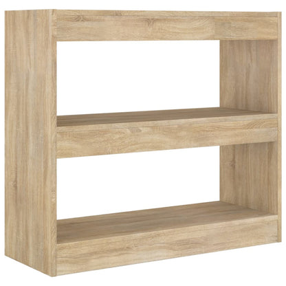 Bücherregal/Raumteiler Sonoma-Eiche 80x30x72 cm - Pazzar.ch