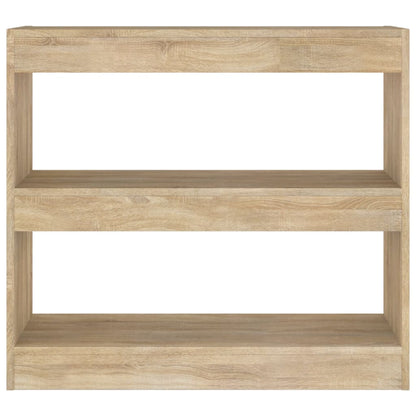 Bücherregal/Raumteiler Sonoma-Eiche 80x30x72 cm - Pazzar.ch
