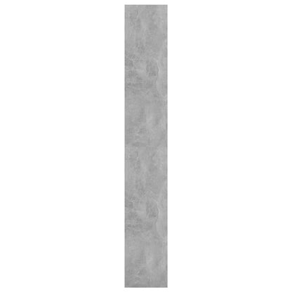 Bücherregal/Raumteiler Betongrau 80x30x198 cm Holzwerkstoff - Pazzar.ch