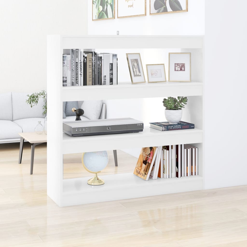 Bücherregal/Raumteiler Weiß 100x30x103 cm - Pazzar.ch